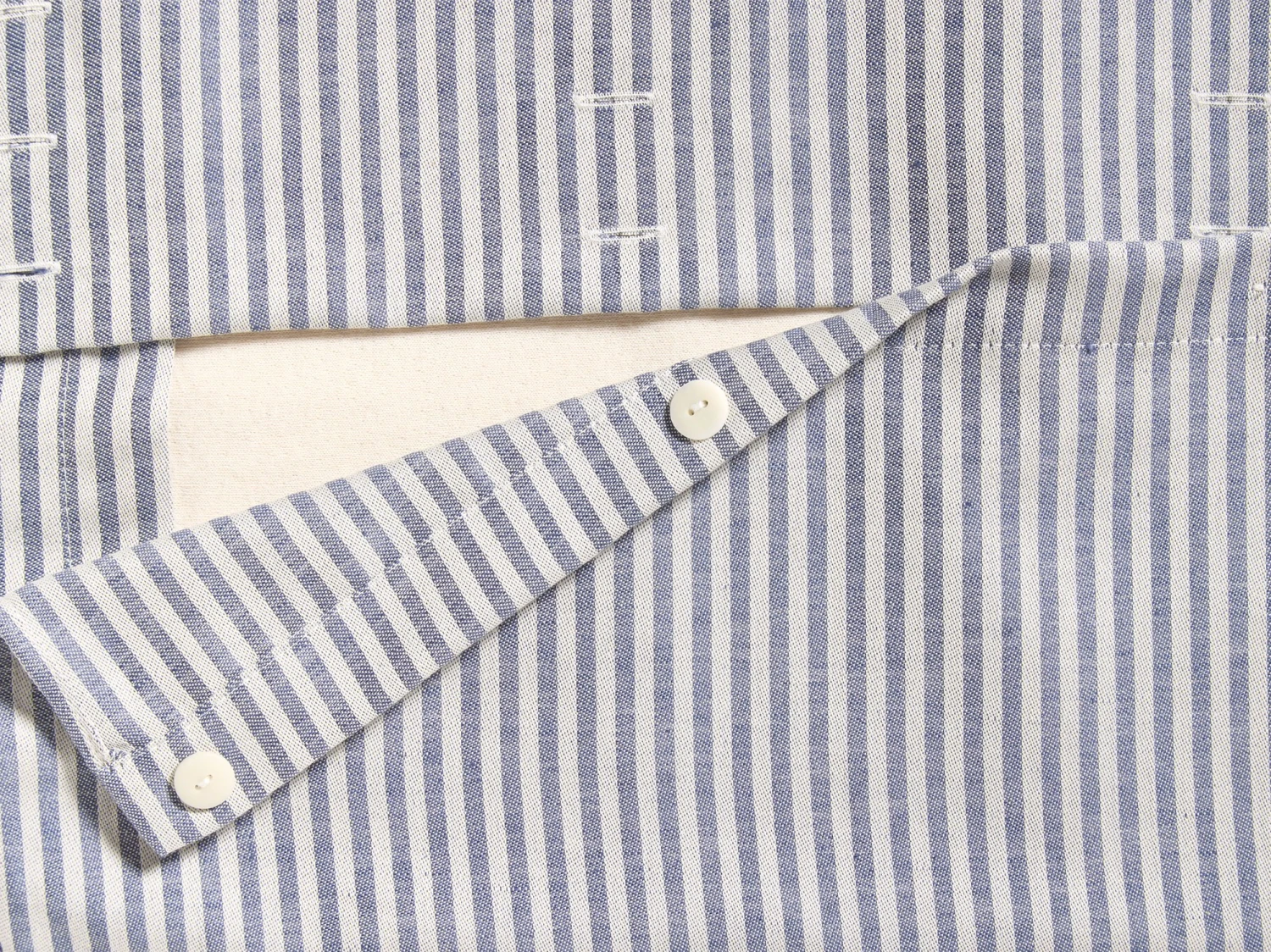 Überzug Für Nackenstützkissen HENRY, Blau, 68 X 32 Cm Höhenverstellbar, 60 % Baumwolle/40 % Leinen 5 Überzug Für Nackenstützkissen HENRY, Blau, 68 X 32 Cm Höhenverstellbar, 60 % Baumwolle/40 % Leinen – Bild 3