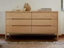 Sideboard Tenso Mit 6 Laden, Buche 16 Sideboard Tenso Mit 6 Laden, Buche -Grüne Erde 700404 sideboard tenso esche emo