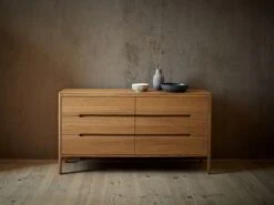 Sideboard Tenso Mit 6 Laden, Buche 14 Sideboard Tenso Mit 6 Laden, Buche -Grüne Erde 700404 sideboard tenso emo01