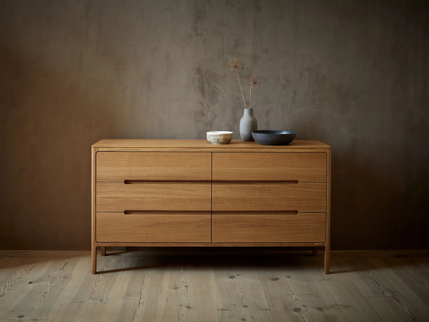 Sideboard Tenso Mit 6 Laden, Buche 5 Sideboard Tenso Mit 6 Laden, Buche – Bild 3