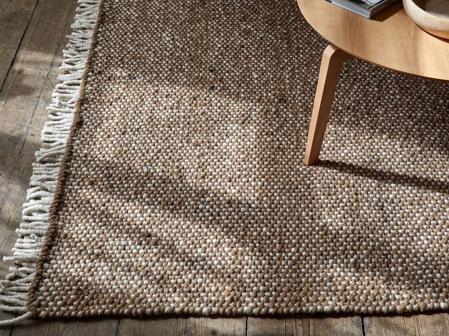 Wollteppich Cheviot, GOTS, Naturweiß Gefärbt, 70 X 140 Cm 6 Wollteppich Cheviot, GOTS, Naturweiß Gefärbt, 70 X 140 Cm – Bild 4