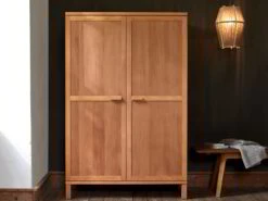 Kleiderschrank Kuramimit Drehtüren 2-türig, Ladenkonsole, Holz, Buche 12 Kleiderschrank Kuramimit Drehtüren 2-türig, Ladenkonsole, Holz, Buche -Grüne Erde 700595 schrank kurami emo02 2