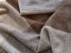 Wohndecke Indian Summer, Braun, Natur, 150 X 200 Cm, 100 % Schurwolle (Lamm), Schurwolle KbT -Grüne Erde 72201 wohndecke indian sommer braun natur emo