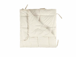 Ganzjahresdecke Feine Schafschurwolle, 140 X 200 Cm, 400 G/m2, GOTS, NATURTEXTIL BEST