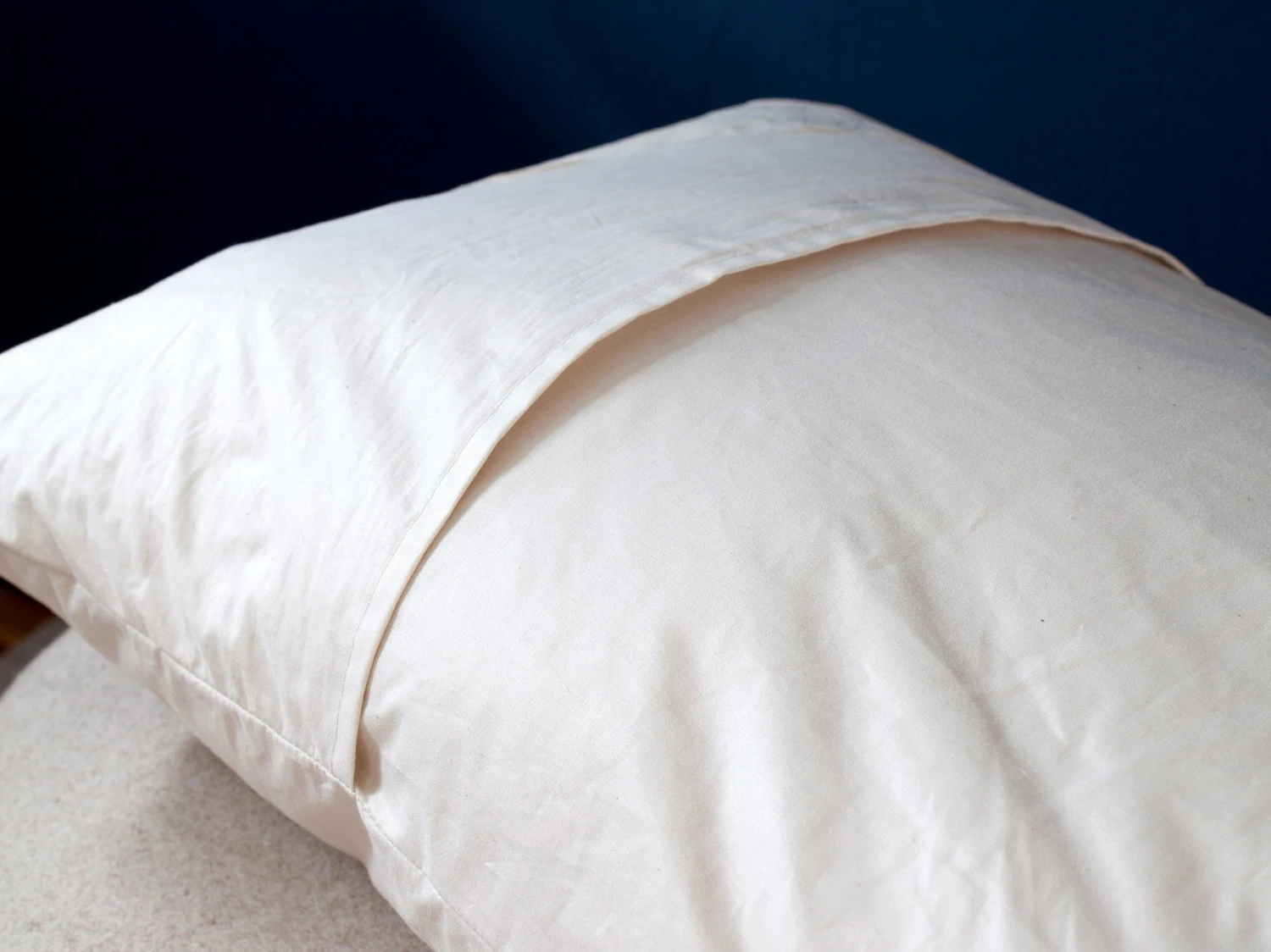 Schlafkissen Mit Feiner Schafschurwolle, 40 X 60 Cm, GOTS, NATURTEXTIL BEST 5 Schlafkissen Mit Feiner Schafschurwolle, 40 X 60 Cm, GOTS, NATURTEXTIL BEST – Bild 3