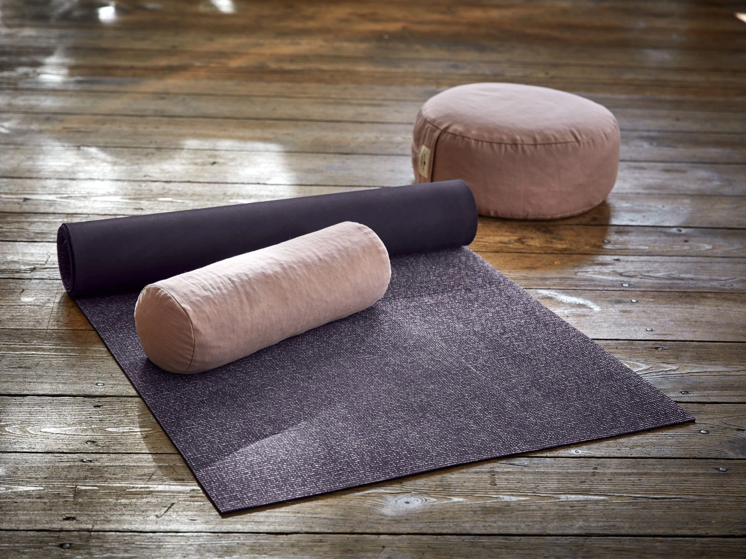 Yogamatte Aus Naturkautschuk, Rauch, 62 X 182 Cm, 100 % Naturkautschuk 4 Yogamatte Aus Naturkautschuk, Rauch, 62 X 182 Cm, 100 % Naturkautschuk – Bild 2