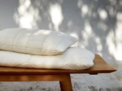 Hülle Für Komfortkissen Duo "das Geschmeidige", 40 X 80 Cm, GOTS, NATURTEXTIL BEST -Grüne Erde 77870 komfortkissen duo emo 01