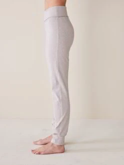 Yoga-Hose, 15 Stein Melange, XL, GOTS -Grüne Erde 837195 hose stein melange emo 03