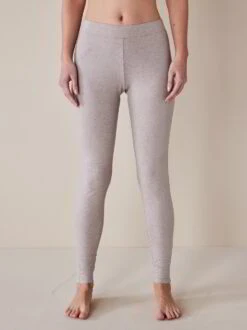 Leggings, 97 % Bio Baumwolle, 15 Stein Melange, XS, GOTS