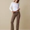 Jazzpant Aus Bio Baumwolle, 62 Walnuss Melange, 38, GOTS -Grüne Erde 848906 859395 shirt weiss hose emo 06