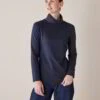 Shirt-Rollkragen, 38 Navy, 38 -Grüne Erde 849021 shirt navy frei 01