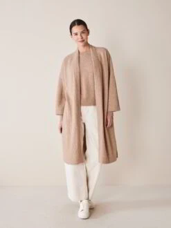 Strickjacke Kimono, 59 Dinkel, M 9 Strickjacke Kimono, 59 Dinkel, M -Grüne Erde 849551 strickjacke dinkel frei 02
