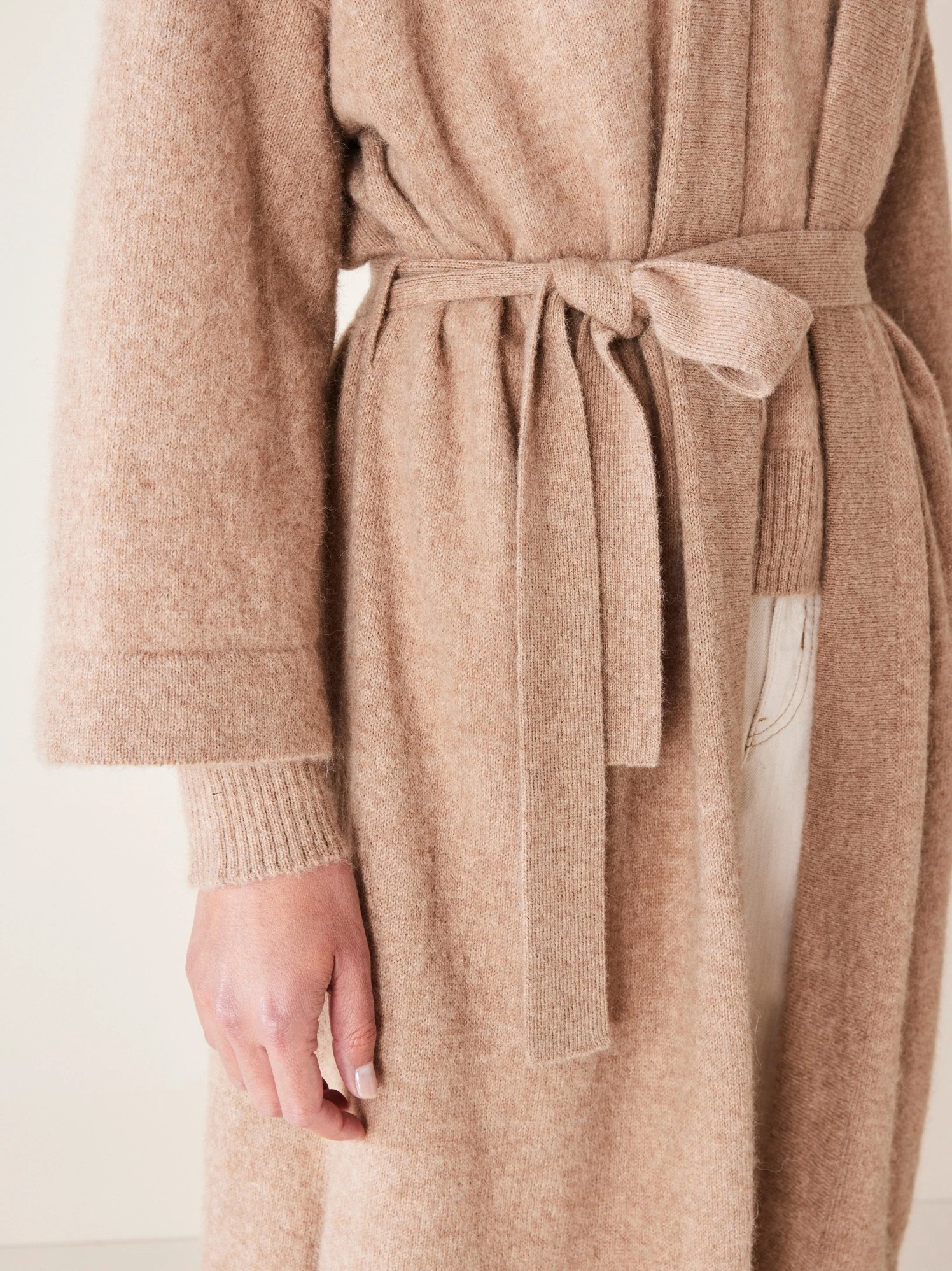 Strickjacke Kimono, 59 Dinkel, M 7 Strickjacke Kimono, 59 Dinkel, M – Bild 5