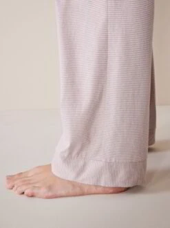 Pyjama-Hose, 74 Ringel Rose/rouge, S, GOTS 15 Pyjama-Hose, 74 Ringel Rose/rouge, S, GOTS -Grüne Erde 849668 pyjama hose ringel rose rouge emo 08