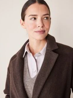 Kurzmantel-YAk, 65 Mittelbraun, 38 11 Kurzmantel-YAk, 65 Mittelbraun, 38 -Grüne Erde 849811 mantel yak mittelbraun emo 04