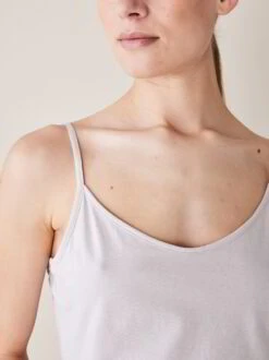 Top Spaghettiträger, 100 % Bio-Baumwolle, 10 Stein, 38, GOTS -Grüne Erde 853763 top stein emo 03