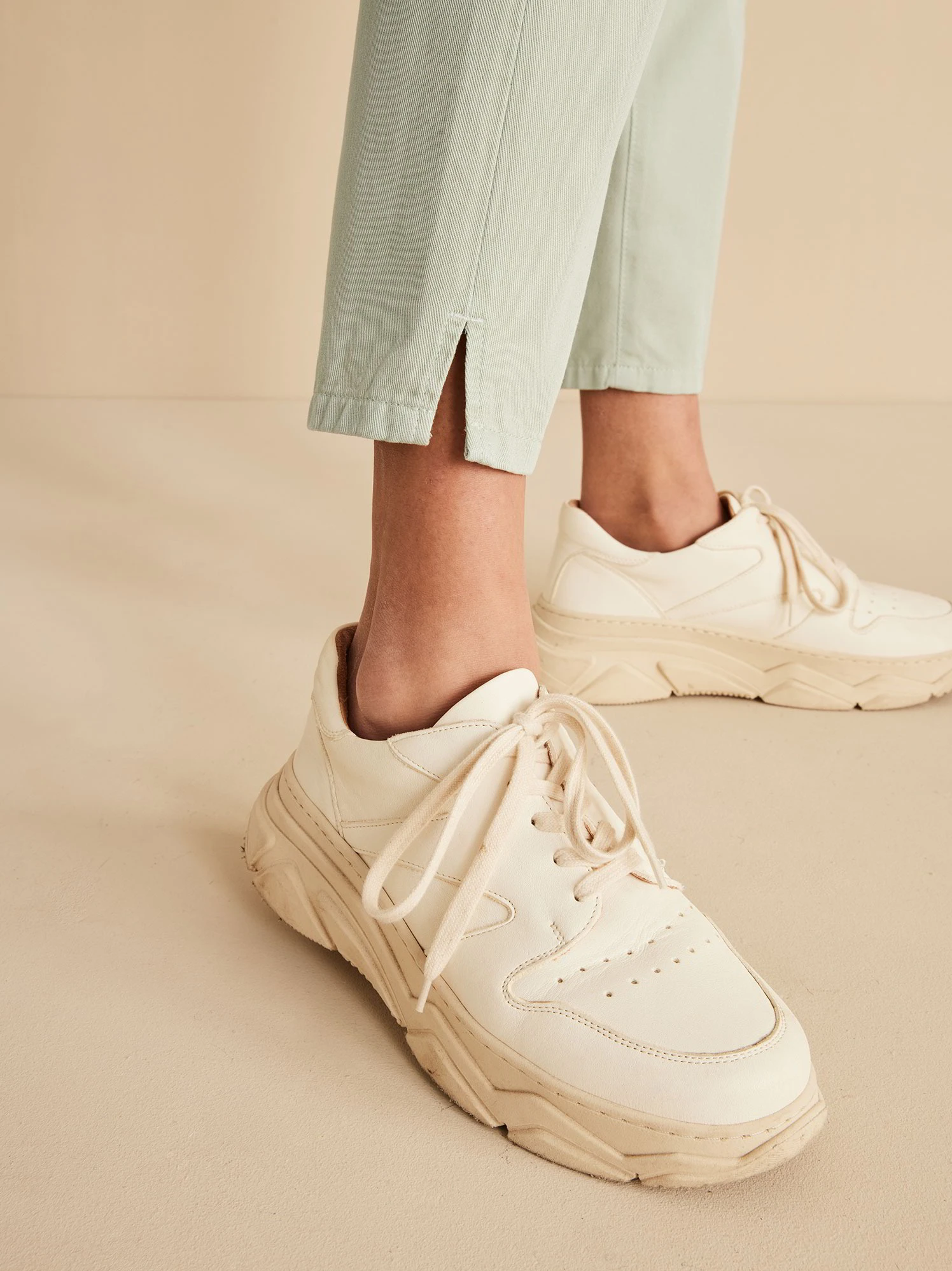 Hose-7/8 Länge Garment Dye, 44 Stachelbeere, 40, GOTS 9 Hose-7/8 Länge Garment Dye, 44 Stachelbeere, 40, GOTS – Bild 7