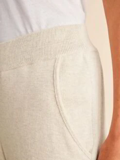 Hose Strick, 100 % Bio-Baumwolle, 14 Natur Melange, XL, GOTS 16 Hose Strick, 100 % Bio-Baumwolle, 14 Natur Melange, XL, GOTS -Grüne Erde 854338 hose melange emo 03