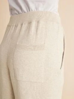 Hose Strick, 100 % Bio-Baumwolle, 14 Natur Melange, XL, GOTS 17 Hose Strick, 100 % Bio-Baumwolle, 14 Natur Melange, XL, GOTS -Grüne Erde 854338 hose melange emo 04