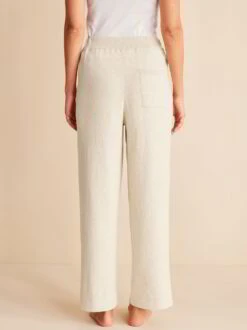 Hose Strick, 100 % Bio-Baumwolle, 14 Natur Melange, XL, GOTS 15 Hose Strick, 100 % Bio-Baumwolle, 14 Natur Melange, XL, GOTS -Grüne Erde 854338 hose melange emo 05