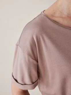 Shirt Kurzarm, 100 % Bio Baumwolle, 57 Nougat, 36 -Grüne Erde 854534 shirt nougat frei 05