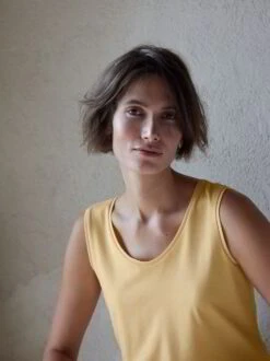 Top Aus Bio Baumwolle, 53 Honig, 38 -Grüne Erde 854575 top honig emo 02