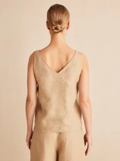 Top, 100 % Bio-Leinen, 19 Safari, 38, GOTS -Grüne Erde 854794 leinentop safari frei 06 retusche