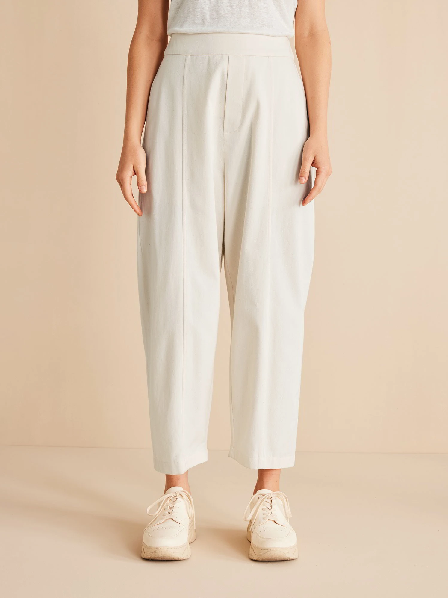 Hose, 100 % Bio-Baumwolle, 13 Natur, 40, GOTS 4 Hose, 100 % Bio-Baumwolle, 13 Natur, 40, GOTS – Bild 2