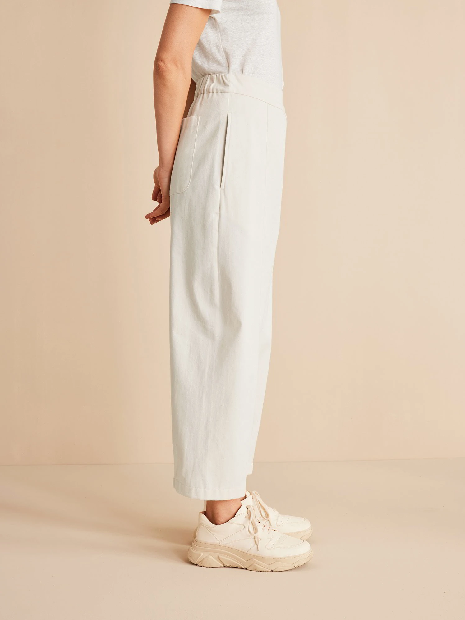 Hose, 100 % Bio-Baumwolle, 13 Natur, 40, GOTS 5 Hose, 100 % Bio-Baumwolle, 13 Natur, 40, GOTS – Bild 3