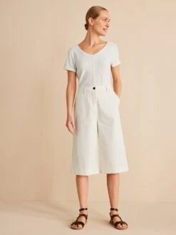 Bermuda, 100 % Bio-Baumwolle, 13 Natur, 38, GOTS