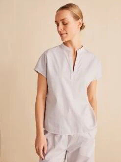 Schlafshirt, 100 % Bio-Baumwolle, 10 Stein, S, GOTS -Grüne Erde 855060 shirt stein frei 03