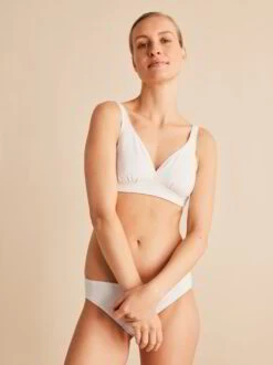 Leichter BH, 100 % Bio Baumwolle, 13 Natur, 75B