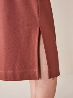 Kleid, 100 % Bio Baumwolle, 26 Maroni, 38, GOTS 12 Kleid, 100 % Bio Baumwolle, 26 Maroni, 38, GOTS -Grüne Erde 855289 kleid maroni frei 05