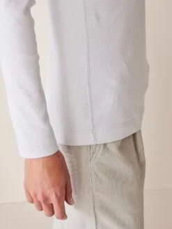 Langarmshirt Aus Bio-Baumwolle, 30 Blaugrau, 44, GOTS -Grüne Erde 855594 shirt blaugrau emo 05