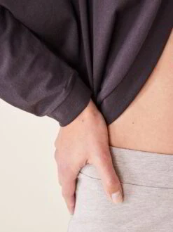 Bolero, 100 % Bio Baumwolle, 03 Graphit, XL, GOTS 11 Bolero, 100 % Bio Baumwolle, 03 Graphit, XL, GOTS -Grüne Erde 855694 bolero graphit emo 05