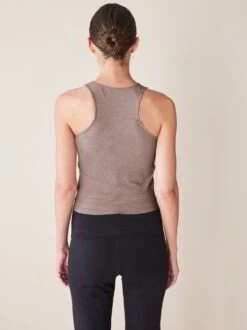 Top, 97 % Bio Baumwolle, 3 % Elasthan, 62 Walnuss Melange, 44, GOTS -Grüne Erde 855700 top walnuss melange frei 03