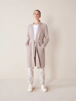 Strickmantel, 100 % Alpakawolle, 57 Nougat, M