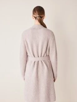 Strickmantel, 100 % Alpakawolle, 57 Nougat, M -Grüne Erde 855781 strickmantel nougat frei 05