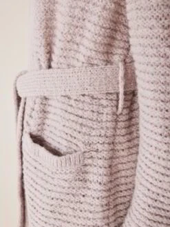 Strickmantel, 100 % Alpakawolle, 57 Nougat, M -Grüne Erde 855781 strickmantel nougat frei 06