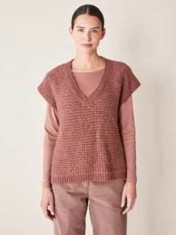 Pullunder, 100 % Alpakawolle, 26 Maroni, M