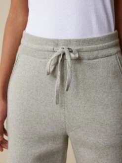 Hose-Strick, Bio-Baumwolle-Wolle, 04 Grau Melange, S 14 Hose-Strick, Bio-Baumwolle-Wolle, 04 Grau Melange, S -Grüne Erde 855918 04 hw23 040 emo 06