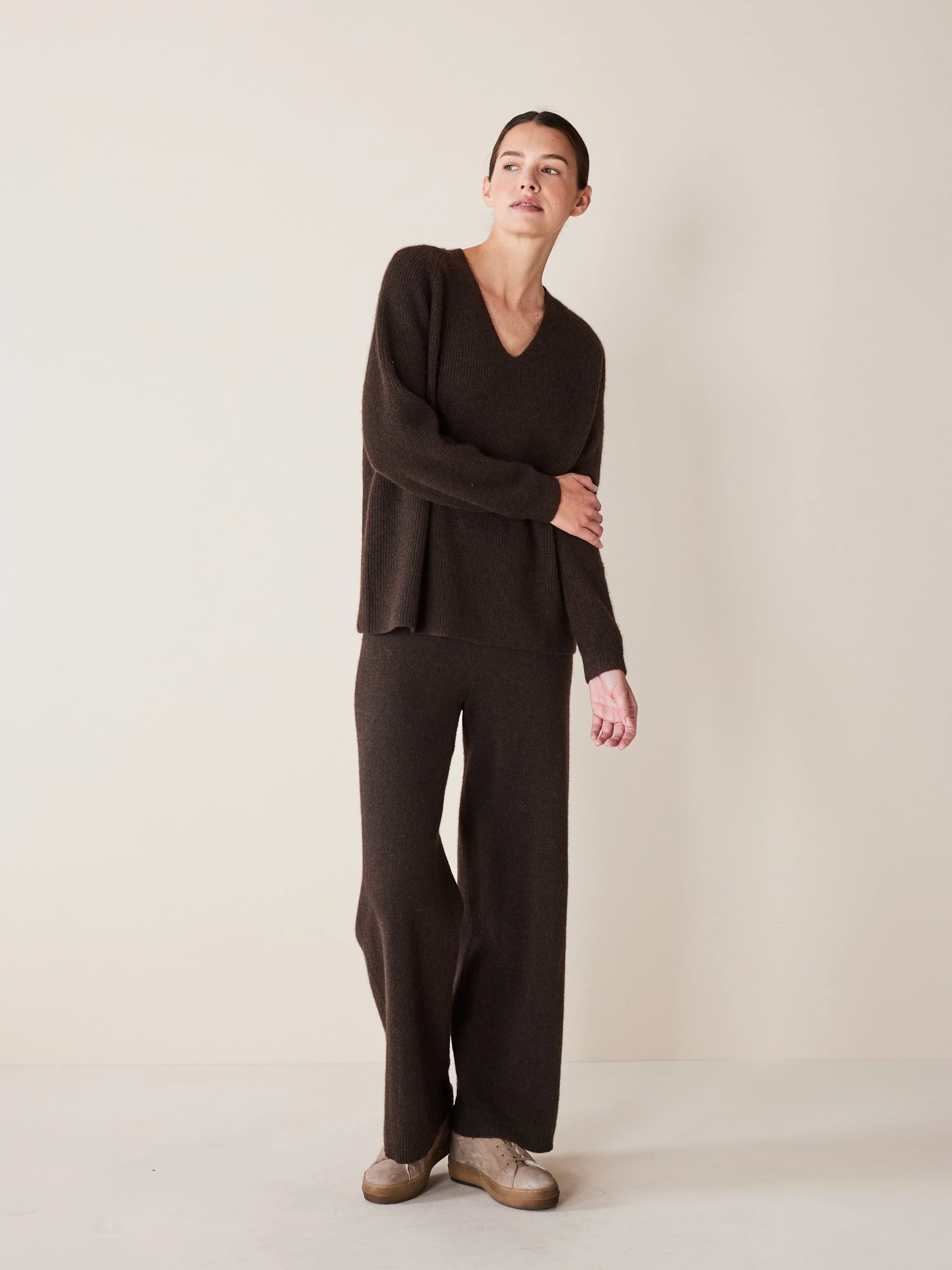 Pullover Aus Yakwolle, 67 Espresso, S 4 Pullover Aus Yakwolle, 67 Espresso, S – Bild 2