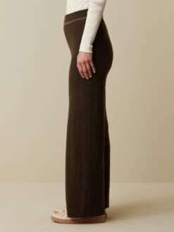 Strickhose, 100 % Yak, 67 Espresso, S -Grüne Erde 856027 67 hw23 030 emo 03