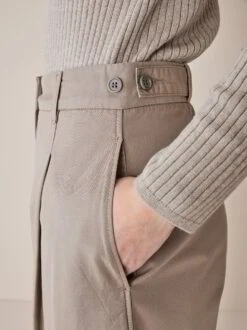 Hose, 100 % Bio-Baumwolle, 20 Schilf, 38, GOTS -Grüne Erde 856088 hose schilf emo 05