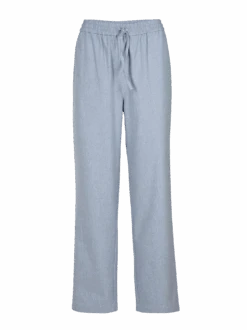 Lange Schlafhose Aus Bio-Baumwolle, 84 Rauchblau, S, GOTS -Grüne Erde 856160 pyjamahose rauchblau frei 01