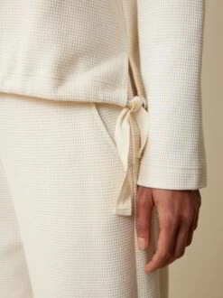 Sweater Aus Bio Baumwolle, 13 Natur, L -Grüne Erde 856298 13 hw23 034 detail 02