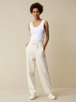 Joggpants, 100 % Bio Baumwolle, 13 Natur, S, GOTS