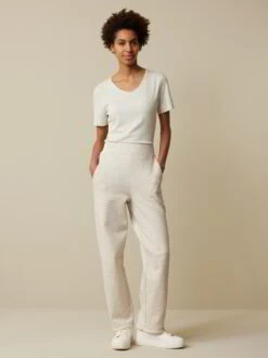 Sweatpants, 89 % Bio Baumwolle, 11 % Bio Hanf, 13 Natur, 38, GOTS