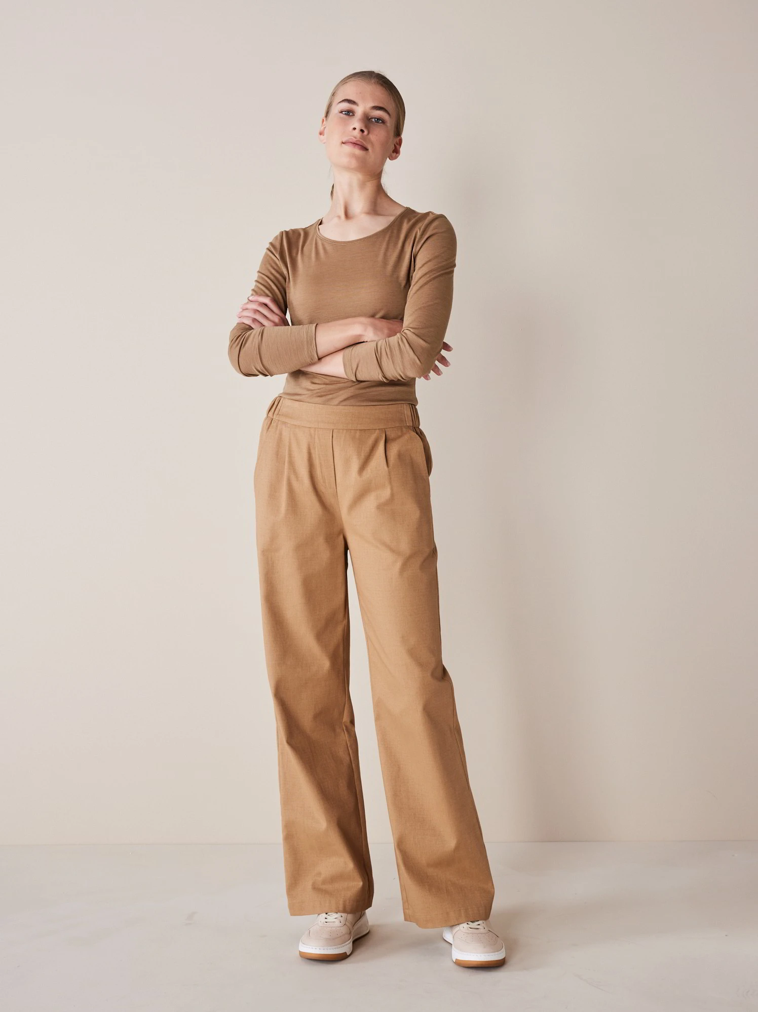 Hose Weit, 100 % Bio-Baumwolle, 59 Dinkel, 38, GOTS 4 Hose Weit, 100 % Bio-Baumwolle, 59 Dinkel, 38, GOTS – Bild 2