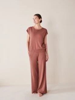 Pullover Ärmellos, 100 % Bio-Baumwolle, 71 Rosenholz, L, GOTS 8 Pullover Ärmellos, 100 % Bio-Baumwolle, 71 Rosenholz, L, GOTS -Grüne Erde 856510 pullover rosenholz frei 02